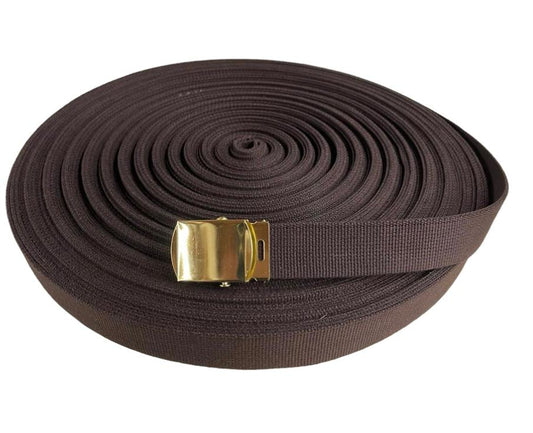 Indiana Jones Webbing Belt Cut To Size Sand (Standard Colour)