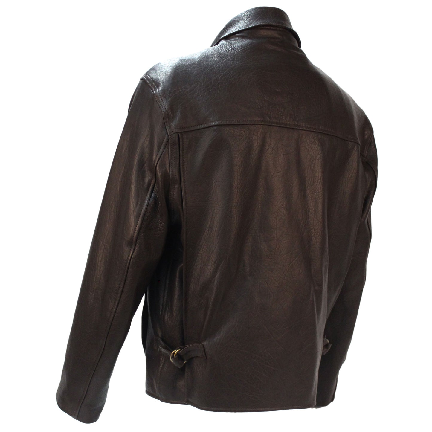 Last Crusade Leather Jacket in Washed Lambskin