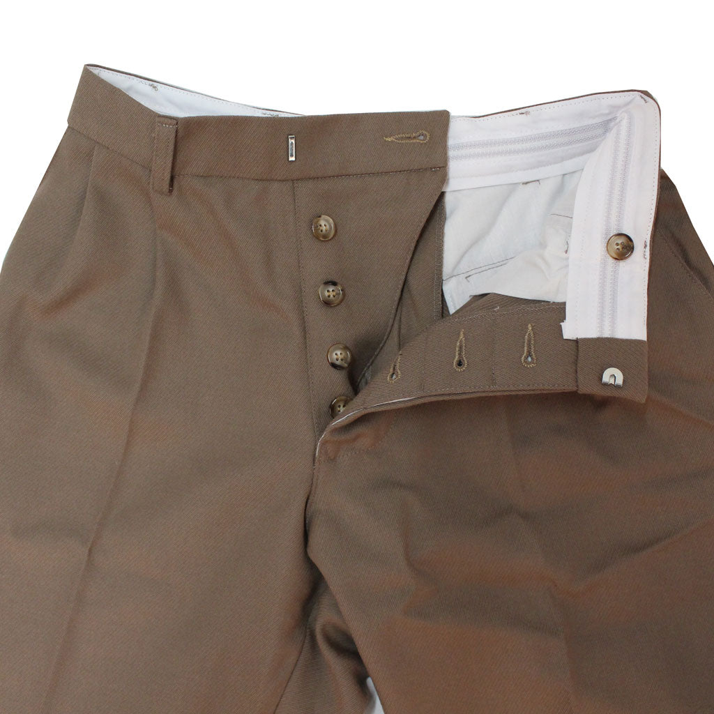 Harrison Ford Indiana Jones Pants / Trousers 100% Wool Cavalry Twill