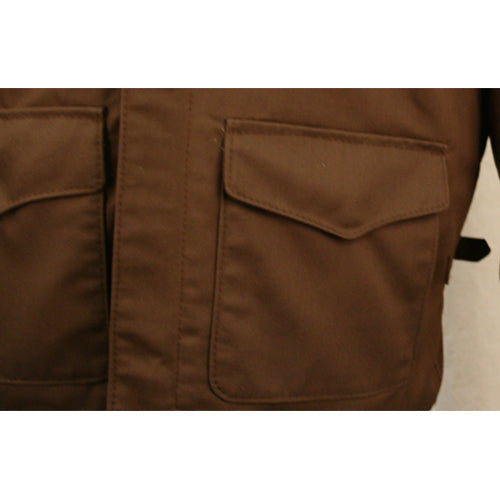 CUSTOM MADE Brown or Black Cotton Raiders of The Lost Ark Jacket