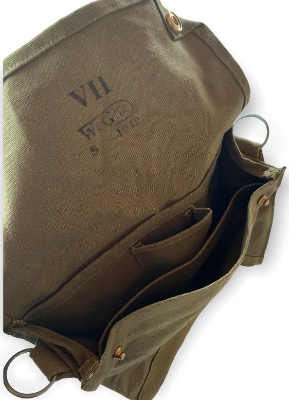 MK VII 1941-42 Gas Mask Bags with Indiana Jones Leather Strap.